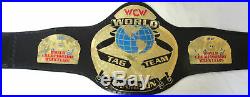 WCW World Tag Team Wrestling Championship Belt 2mm Brass Plates
