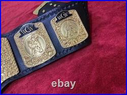 WCW World Television Championship Title Belt Replica Adult Size Brass 2MM