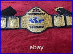WCW World Television Championship Title Belt Replica Adult Size Brass 2MM