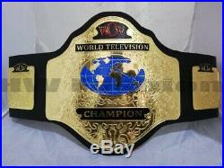 WCW World Television Wrestling championship Belt Adult Size 2mm Plates ...