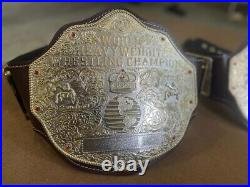 WORLD HEAVYWEIGHT BIG GOLD CHAMPIONSHIP REPLICA BELT 4mm ZINC