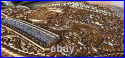 WORLD HEAVYWEIGHT BIG GOLD CHAMPIONSHIP REPLICA BELT 4mm ZINC