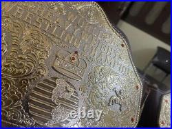 WORLD HEAVYWEIGHT BIG GOLD CHAMPIONSHIP REPLICA BELT 4mm ZINC