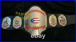 WWC Puerto Rico Heavyweight Wrestling Championship Belt Puerto Rico Belt
