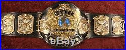 WWE 4MM DUAL PLATED Winged Eagle Wrestling Championship Metal Replica Adult Belt
