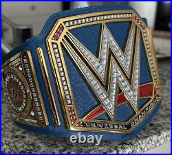 WWE 4mm Universal Championship Blue Commemorative Title Belt