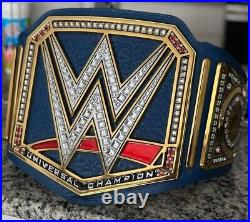 WWE 4mm Universal Championship Blue Commemorative Title Belt