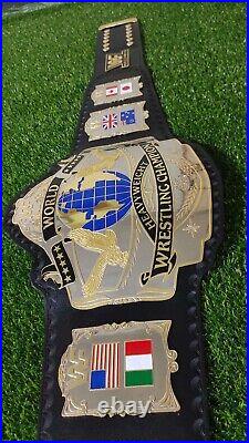 WWE Andre 87 World HeavyWeight Championship Belt 4mmZinc DualPlated