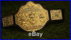 WWE BIG GOLD WORLD HEAVYWEIGHT CHAMPIONSHIP Belt Dual Plated 100% Real 24K Gold