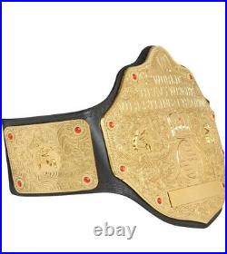 WWE Big Gold World Heavyweight Championship Replica Belt Adult Plates 2mm