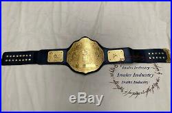 WWE Big Gold World Heavyweight Wrestling Championship Belt