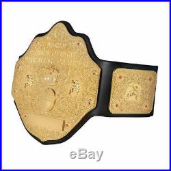 WWE Big Gold World Heavyweight Wrestling Championship Belt Replica