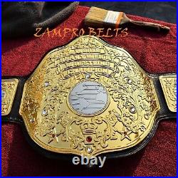WWE Big Gold World Heavyweight Wrestling Championship Title Belt Replica 4MM
