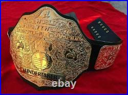 WWE Big Gold World Heavyweight Wrestling Championship WCW Big Gold Replica Belt