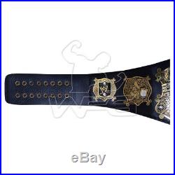 WWE Black Eagle World Champion Ship Entertainment Replica Belt Adult brass wwf