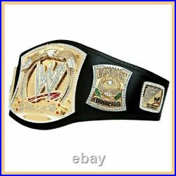 WWE Championship Spinner Replica Title Belt Gold Plated Adult Spin Belt