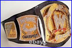WWE Championship Spinner Replica Title Wrestling Belt Free Custom Name Plate
