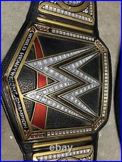 WWE Championship World Heavyweight Replica Title Belt Strap Authentic Official