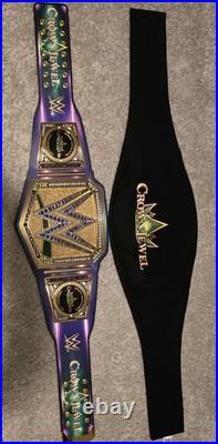 WWE Crown Jewel Heavyweight Championship Belt Fully Restoned By Simpson