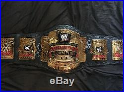 WWE Cruiserweight Belt championship with COA Title Signed Every Champion WWF WCW