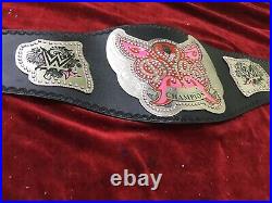 WWE Divas Championship Belt / Real Leather / Adult Size (Replica)
