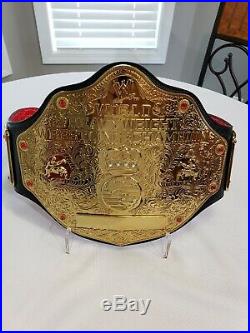 WWE Figures Inc Next Gen 4mm BIG Gold World Heavyweight Championship Belt