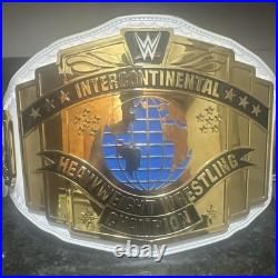 WWE Intercontinental Commemorative Championship Title Belt Replica, 4MM