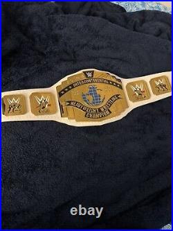 WWE Intercontinental Commemorative Title White Strap Rare