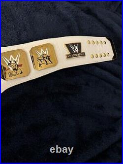 WWE Intercontinental Commemorative Title White Strap Rare