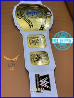 WWE Intercontinental Heavy Weight Championship Replica Title 2014 Belt White 2MM