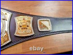 WWE John Cena Spinner Sports Championship Replica Adult Belt 2MM Gold Plated