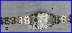 WWE Million Dollar Championship Replica Brass Title Belt Multi (Rplica)