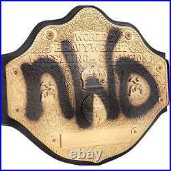 WWE NWO World Heavyweight Championship Mattel Belt 34Waist RETIRED HOGAN FLAIR