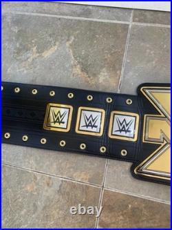 WWE NXT Championship Belt Replica Adult Size 2MM-4MM Brass Metal Plates
