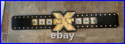 WWE NXT Championship Belt Replica Adult Size 2MM-4MM Brass Metal Plates