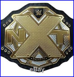 WWE NXT Wrestling Championship Belt Replica (2mm plates) Adult Size