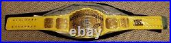 WWE Official Replica Intercontinental Championship Belt Yellow Warrior WWF New