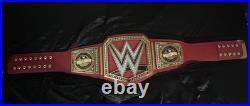 WWE Red Universal Replica Championship WITH BAG AND RARE SIDE PLATES (LOT)