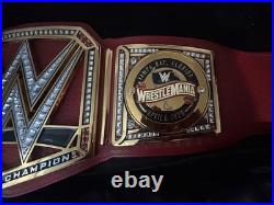 WWE Red Universal Replica Championship WITH BAG AND RARE SIDE PLATES (LOT)