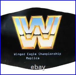 WWE Replica Winged Eagle Championship Title Belt With Cloth Carrying Bag Brand New