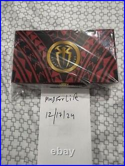 WWE Roman Reigns Authentic Championship Replica Sideplates Tribal Chief New Rare