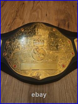WWE Shop Big Gold World Heavyweight Championship Belt Commemorative Replica