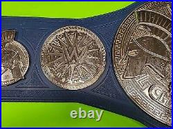 WWE Smackdown Tag Team Championship Wrestling Belt Blue Mattel 2014