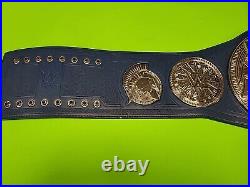 WWE Smackdown Tag Team Championship Wrestling Belt Blue Mattel 2014