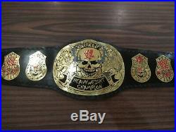 WWE Stone Cold Smoking Skull wrestling championship replica belt 2mm metal plat