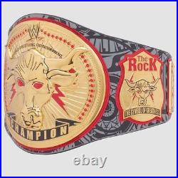 WWE The Rock Brahma Bull Authentic Championship Replica Belt Adult Size Diecast