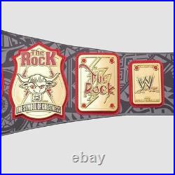 WWE The Rock Brahma Bull Authentic Championship Replica Belt Adult Size Diecast