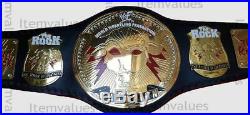 WWE The Rock Wrestling Championship Leather Belt adult size