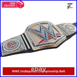 WWE Undisputed Championship Belt Universal Replica 2mm Brass Adult Size New WWE Undisputed Championship Belt Universal Replica 2mm Brass Adult Size New