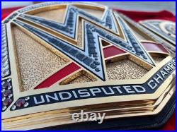 WWE Undisputed Championship Belt Universal Replica 2mm Brass Adult Size New WWE Undisputed Championship Belt Universal Replica 2mm Brass Adult Size New